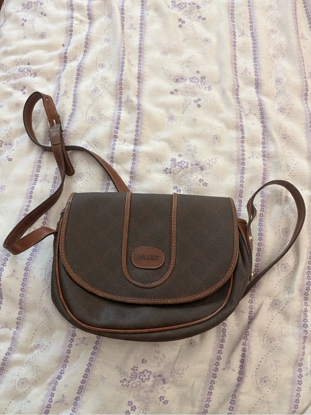 Vtg Bally International CrossBody Bag